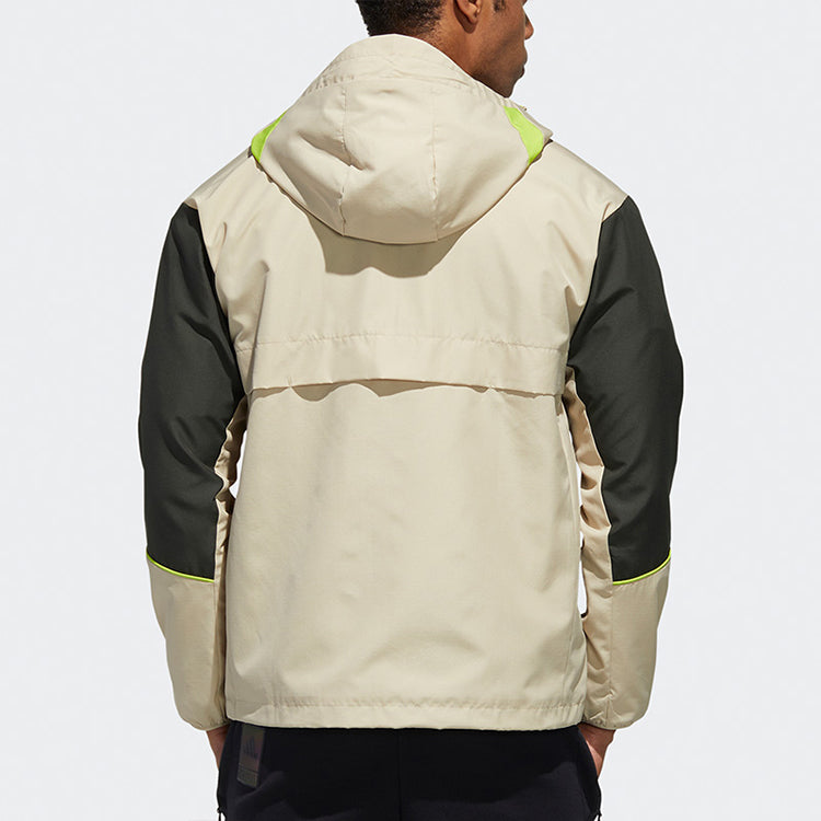 adidas W.N.D. Sports Stylish Jacket Khaki GF4014