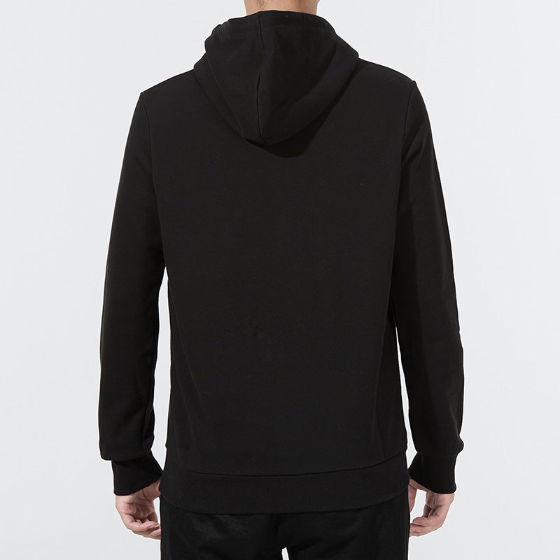 PUMA Sports Running Casual Loose hooded Pullover Gold Long Sleeves Black 533145-56