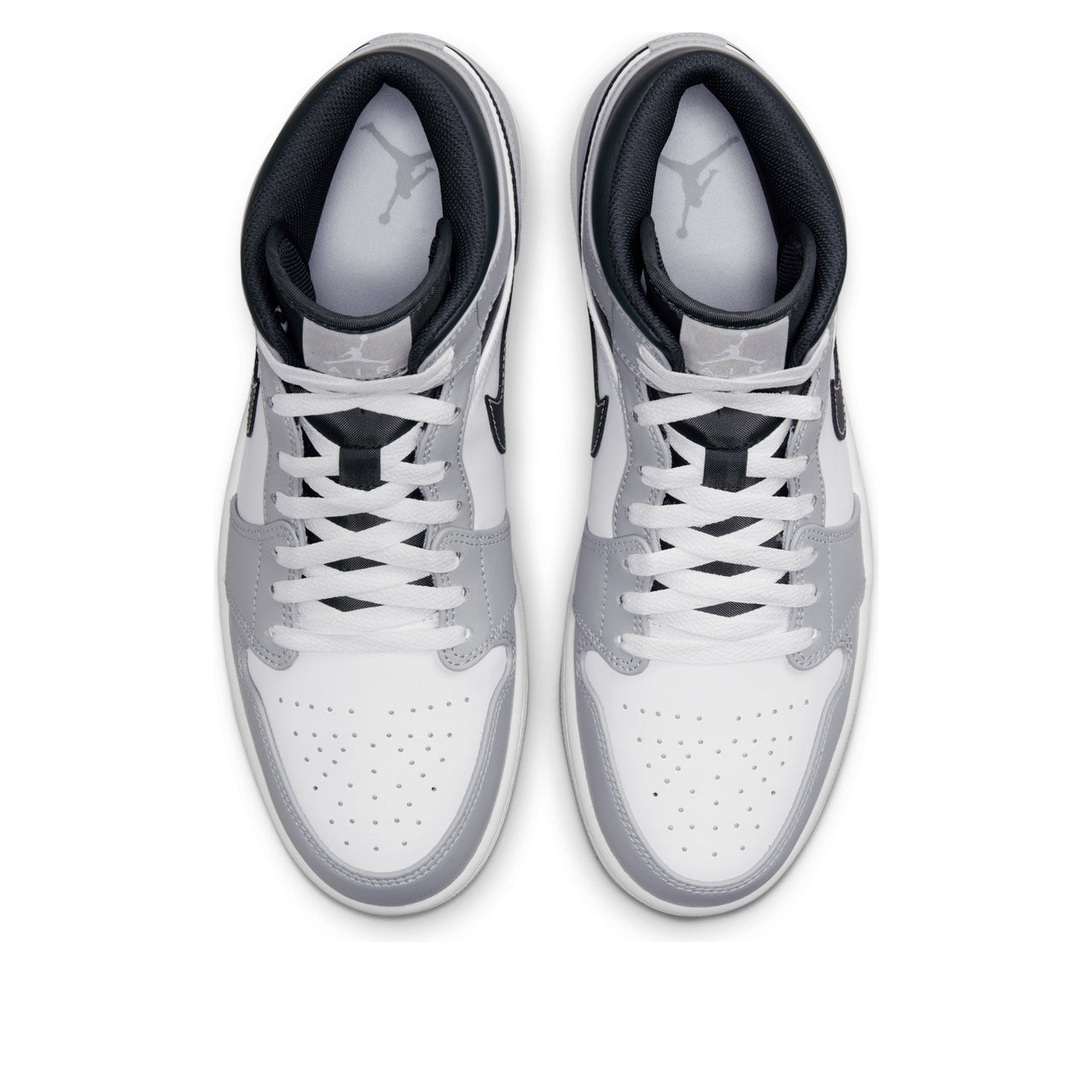 Air Jordan 1 Mid 'Light Smoke Grey' 554724-078