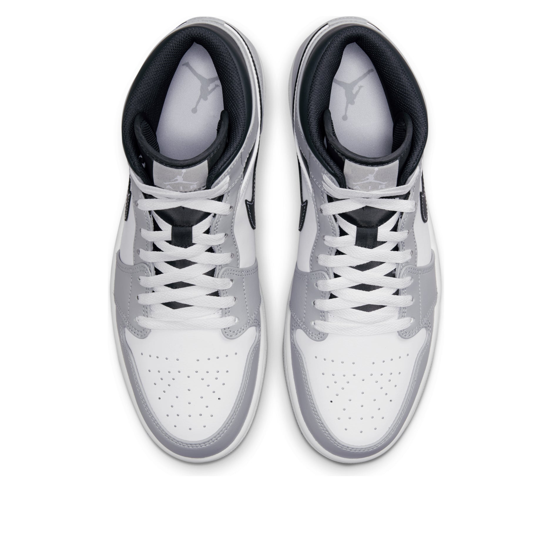 Air Jordan 1 Mid 'Light Smoke Grey' 554724-078
