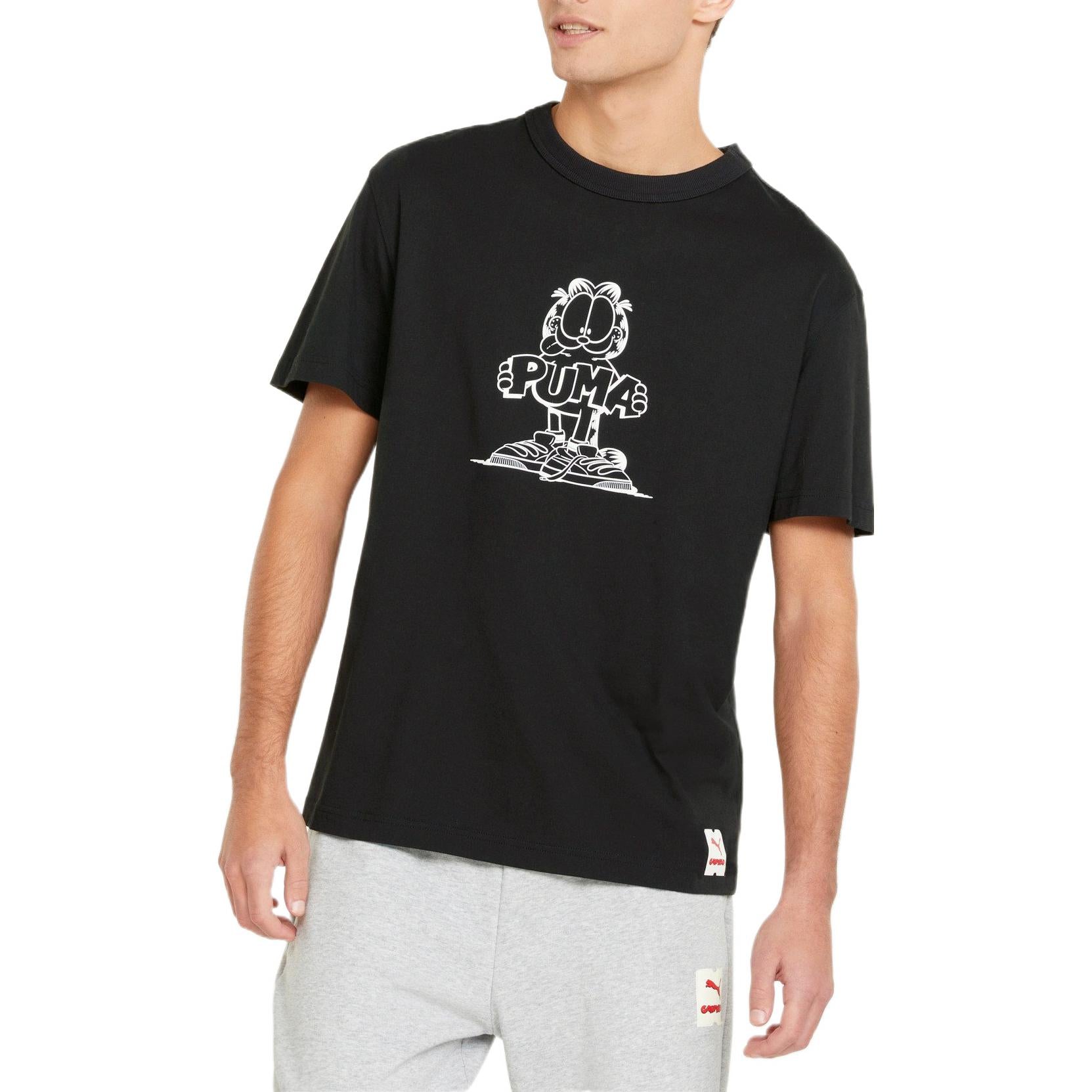 PUMA x Garfield Graphic T-Shirt 'Black' 534433-01