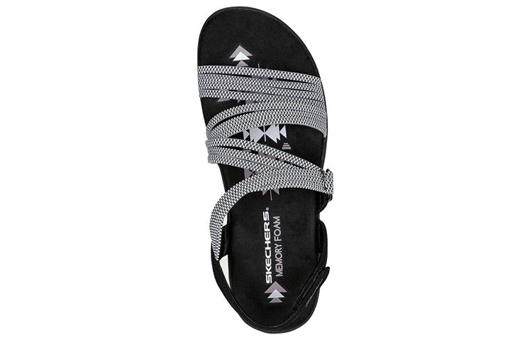 (WMNS) Skechers Reggae Slim 163181-BKW