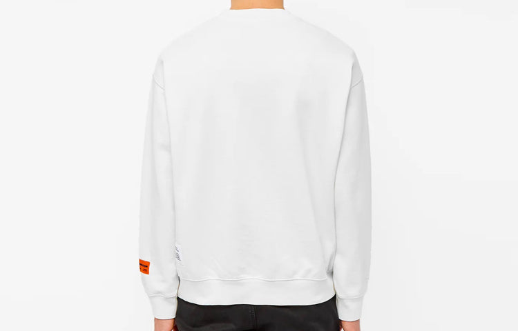 HERON PRESTON x ROBERT NAVA Logo Printing Pattern Unisex White HMBA003S208090030188