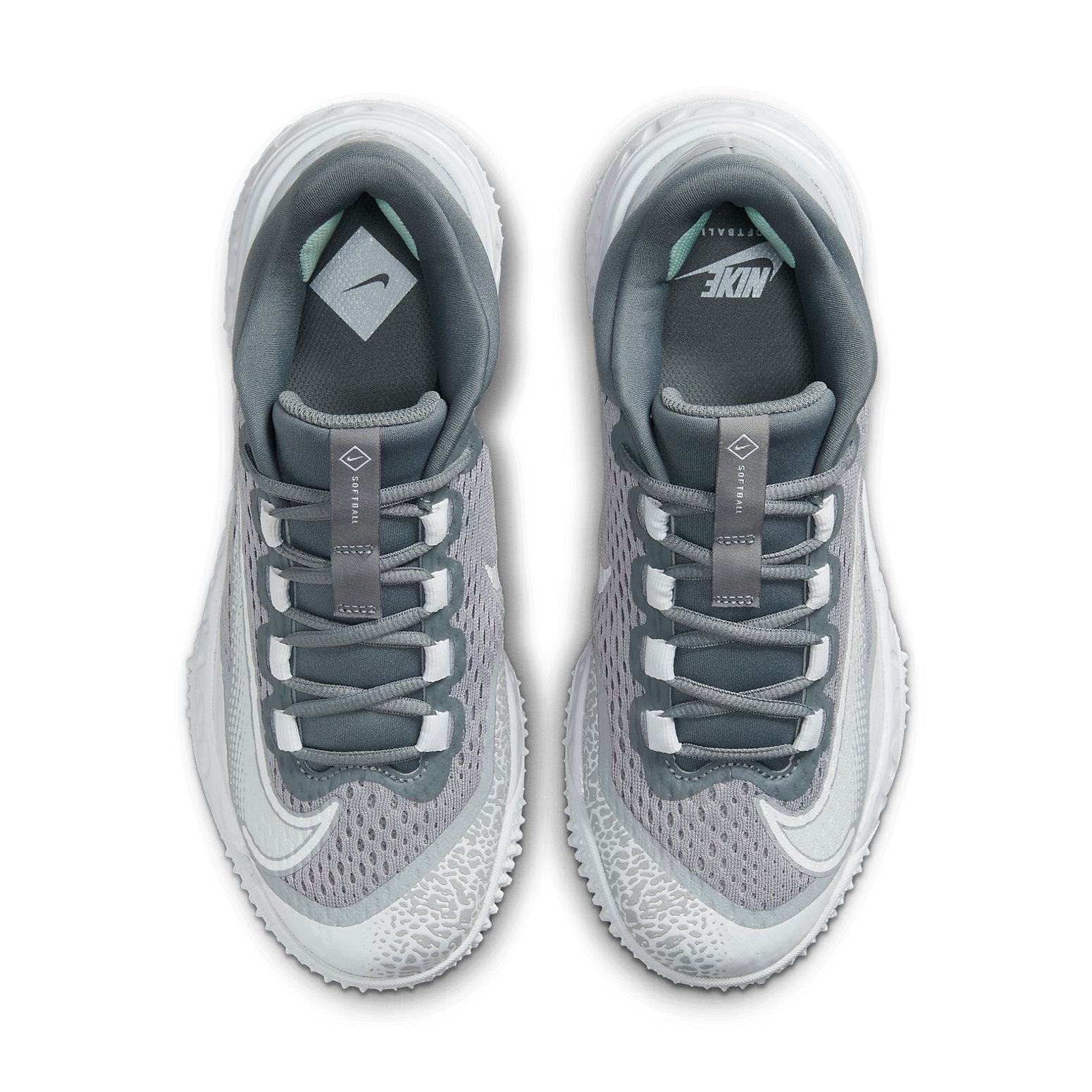 (WMNS) Nike Alpha Huarache Elite 4 Turf Softball Shoes 'Wolf Grey Pure Platinum' DV0496-012