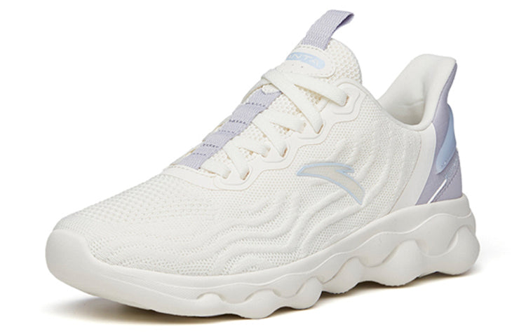 (WMNS) ANTA Running Series Sneakers 'White Grey Blue' 122145530R-1
