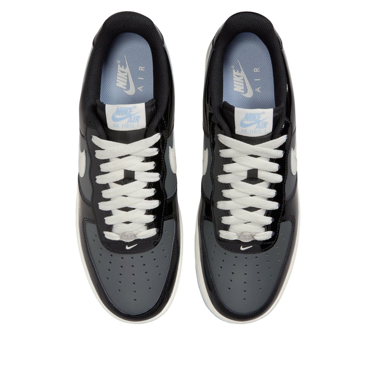 Nike Air Force 1 Low 'Black Iron Grey Patent' IB7676-001