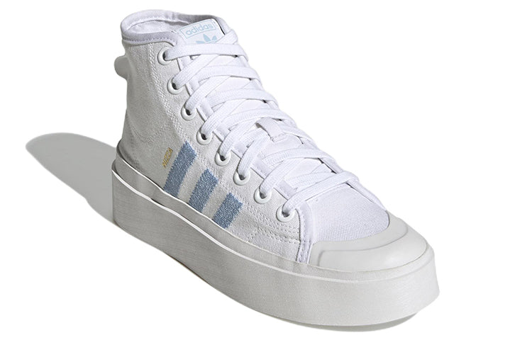 (WMNS) adidas Nizza Bonega Mid 'White Clear Sky' GW6762