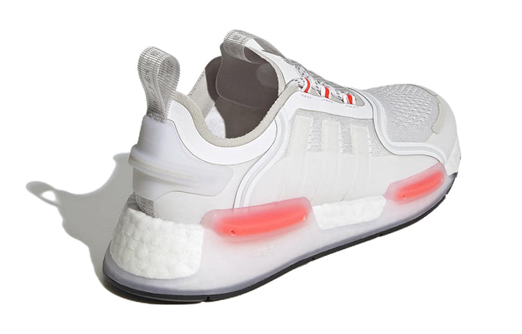 (GS) adidas NMD_V3 Shoes 'White Solar Red' GX2034
