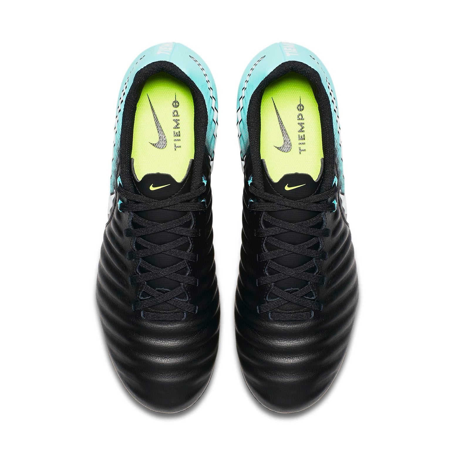 Nike Tiempo Ligera VI FG 'Black White Light Aqua' 897802-002