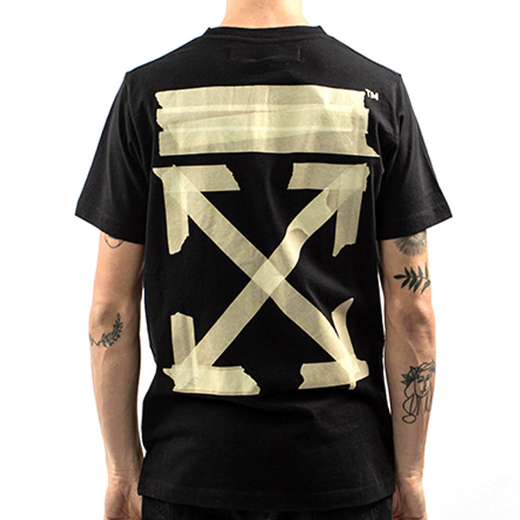Off-White Arrows Sketch Tape Short Sleeve OMAA027R201850021048