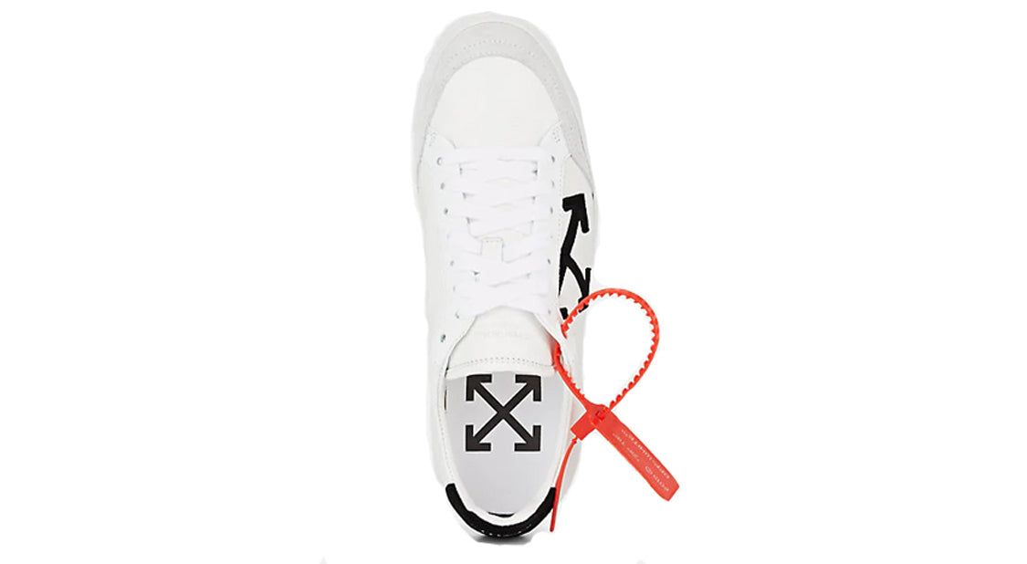 (WMNS) OFF- Carryover low-top leather sneakers 'White' OWIA093S19D680340110