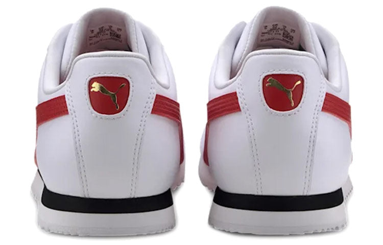 PUMA Roma Sports Casual Shoes 'White Red' 369571-11