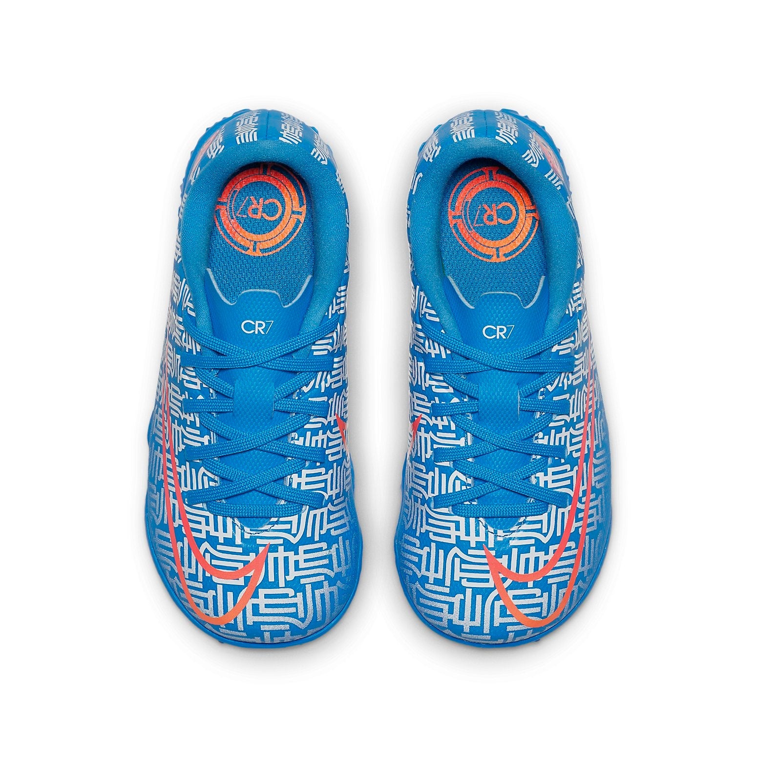 (PS) Nike JR Vapor 13 Academy CR7 TF Turf 'Blue Red' CQ4906-468