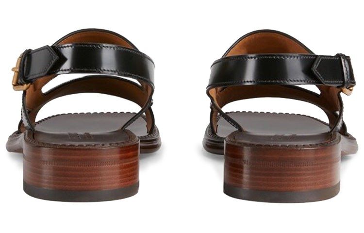 Gucci Briah Sandals 'Black Brown' 653895-DKSJ0-1060