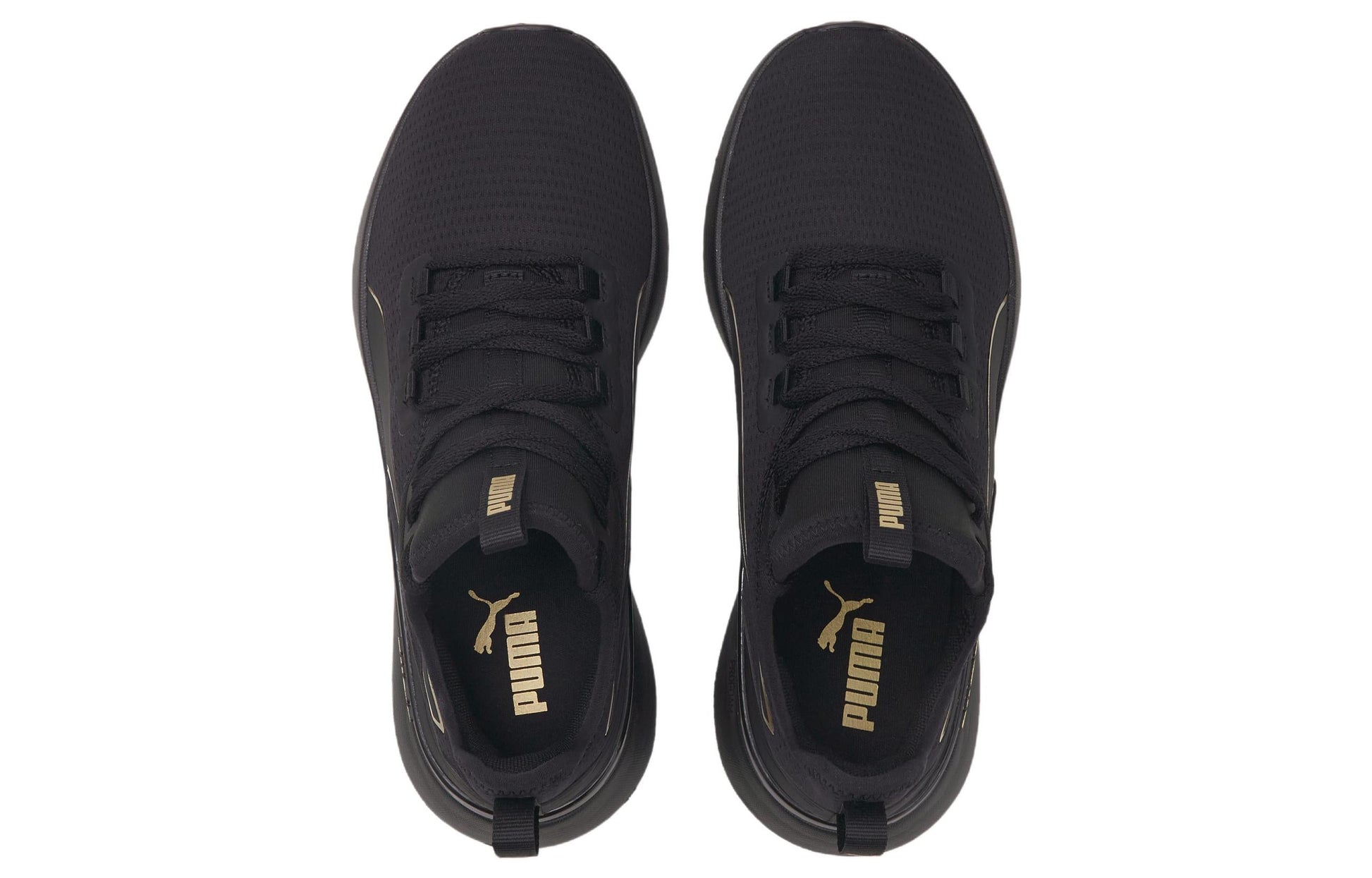 (WMNS) PUMA Pure XT 'Black Team Gold' 195328-07