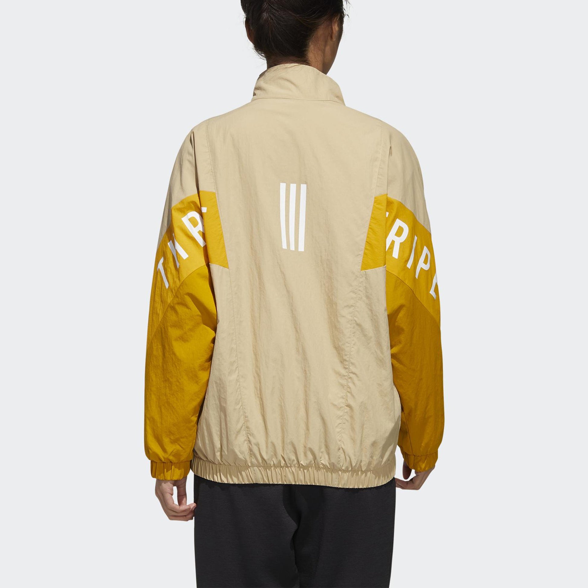 (WMNS) adidas Must Have Woven Jacket 'Tan Yellow' GF6964