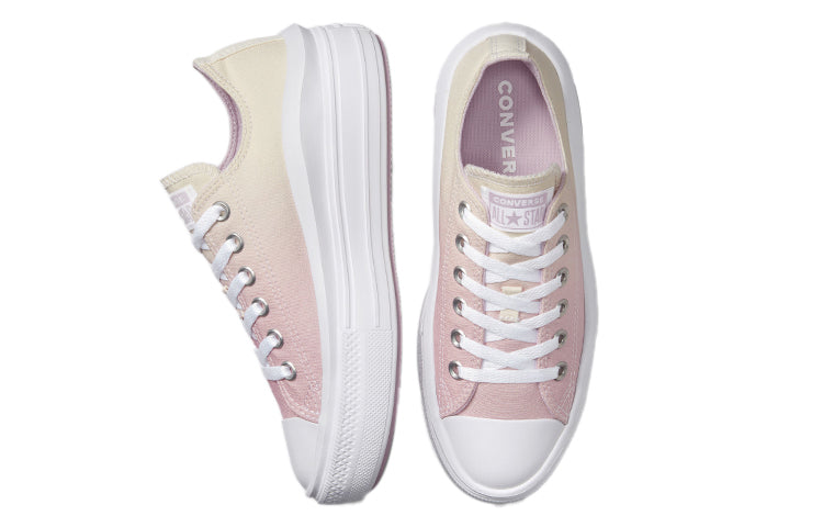 (WMNS) Converse Chuck Taylor All Star Move Low 'Ombre - Pale Amethyst' 572897C