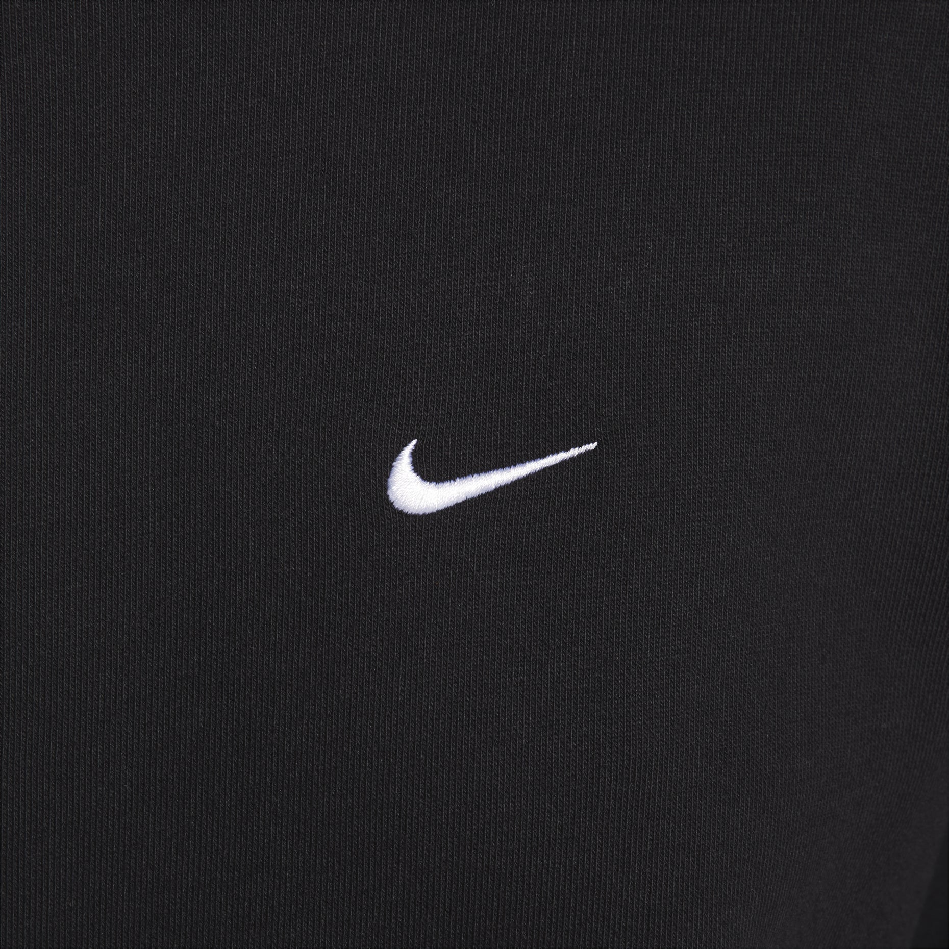 Nike Solo Swoosh Fleece Pullover Hoodie 'Black' DX1356-010