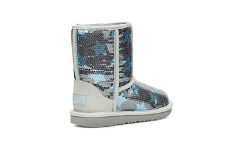 (PS) UGG Classic Short ll Sequin Star Denim Blue 1107988T-DMB