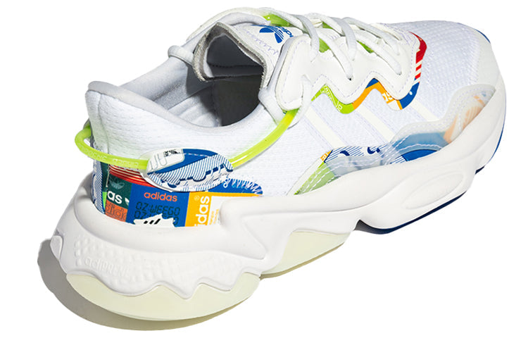 adidas originals Ozweego 'White Blue Red' GX2714