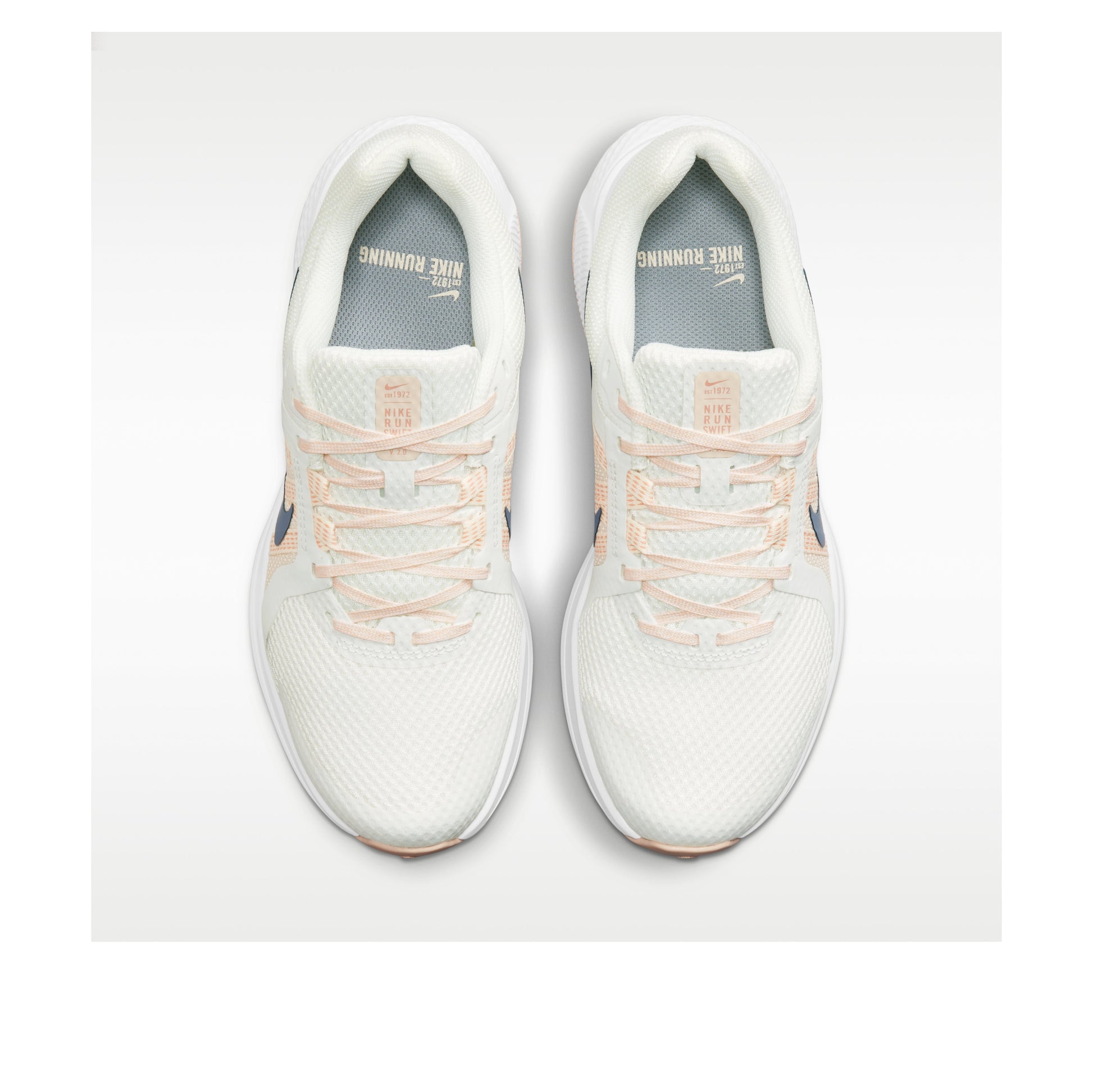(WMNS) Nike Run Swift 2 'White Orange Blue' CU3528-100