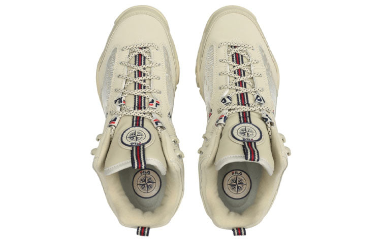 (WMNS) FILA Ray Tracer Cement Running Shoe Grey/Blue/Red 1JM00777_077