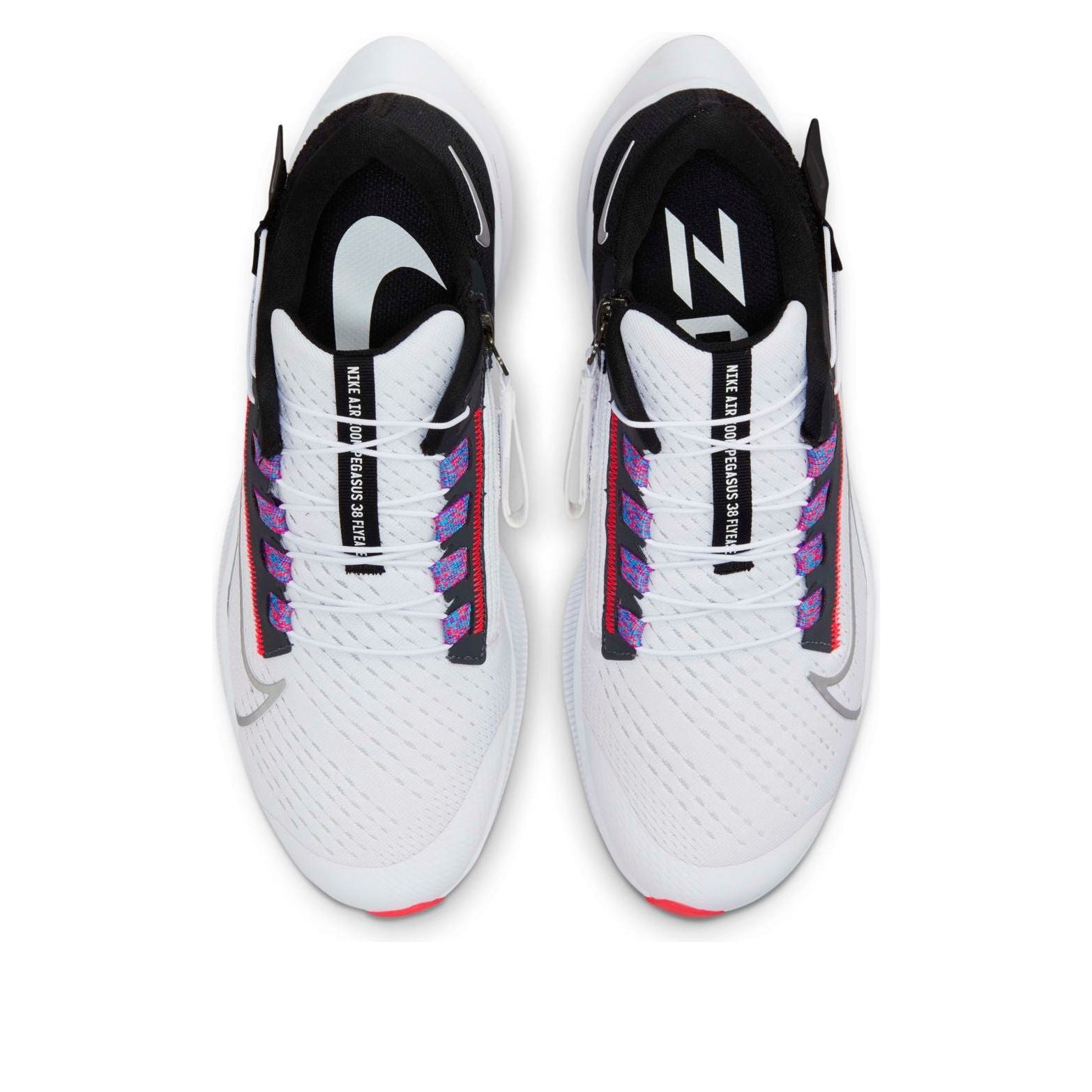 (WMNS) Nike Air Zoom Pegasus 38 FlyEase 'White Black Red' DA6698-101