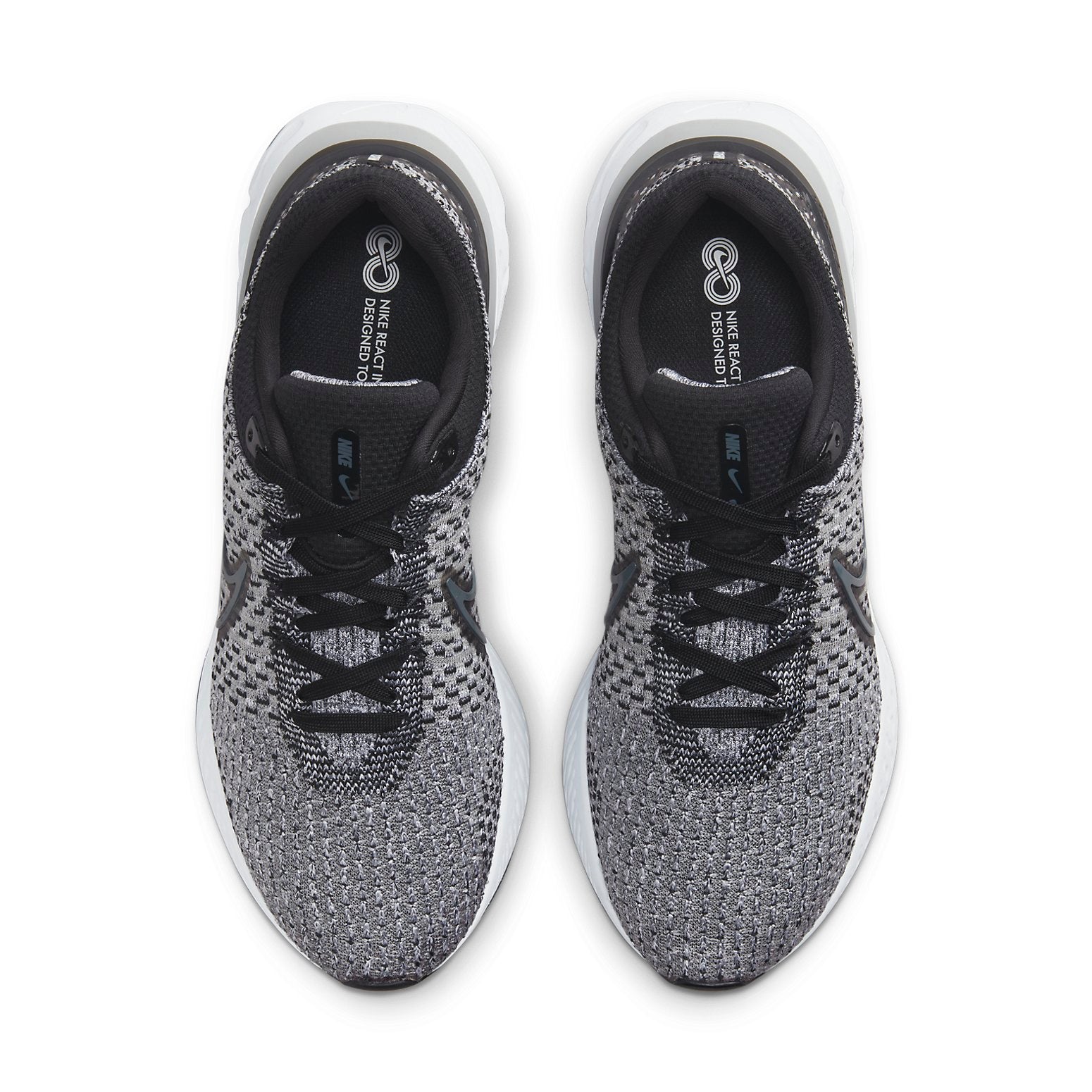 Nike React Infinity Run Flyknit 3 'Black Grey Fog' DH5392-006