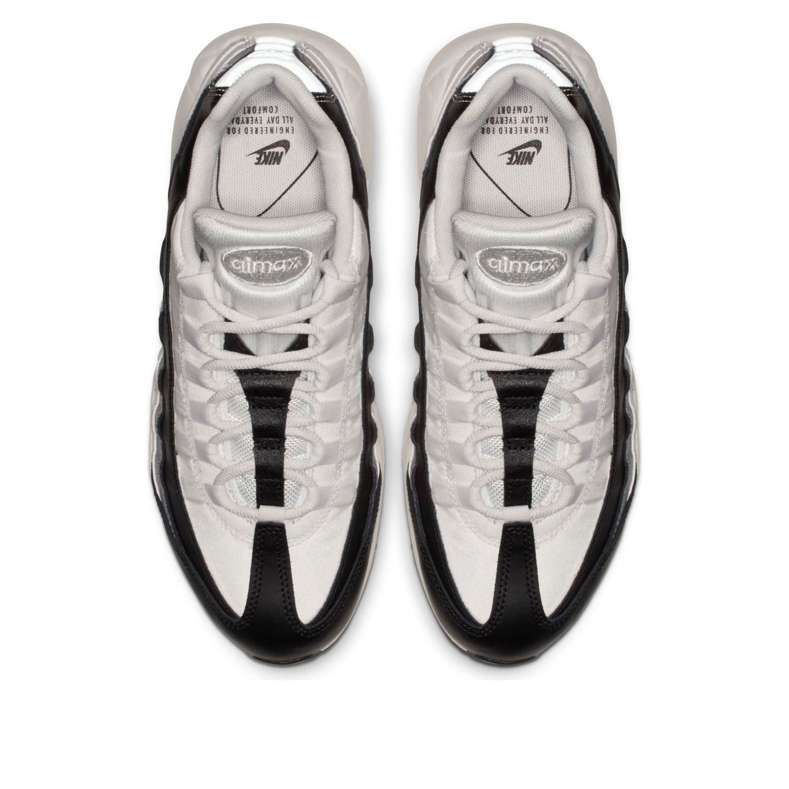 (WMNS) Nike Air Max 95 'White Black Gunsmoke' 307960-021