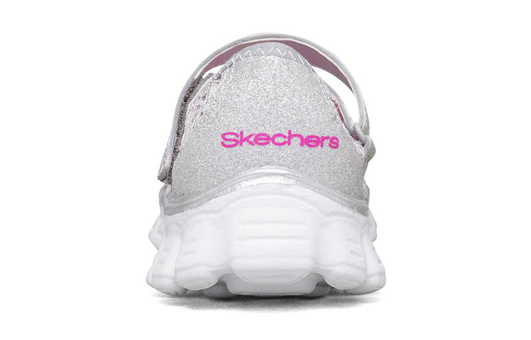 Skechers Flex 2 K 'Silver Pink' 81221L-SIL
