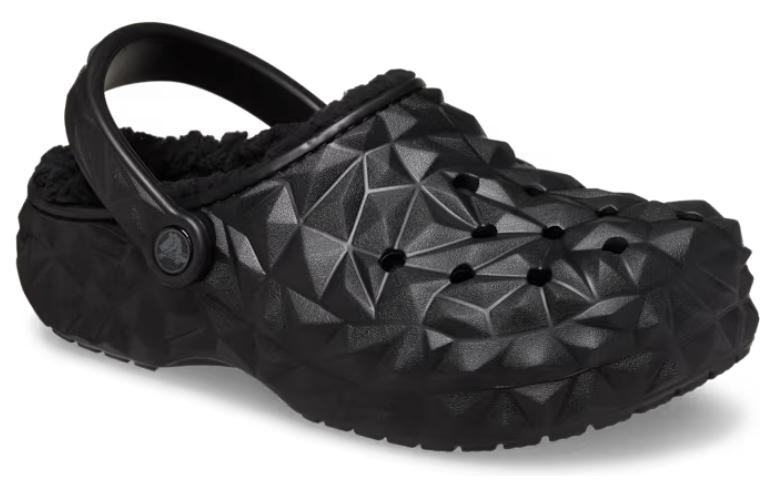 Crocs Classic Clog Lined Geometric 'Black' 210069-001