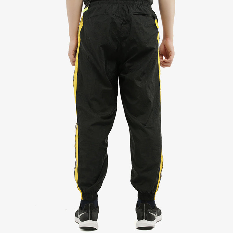 Nike Los Angeles Lakers Colorblock Woven Bundle Feet Sports Long Pants Black CN5613-010