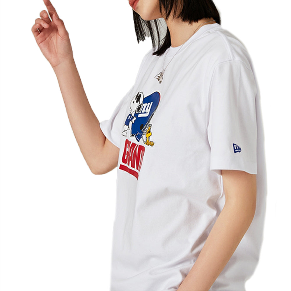 New Era x Crossover Giants Round Neck Short Sleeve Unisex White 12351965