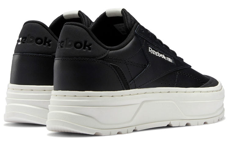 (WMNS) Reebok Club C Double Geo 'Black Chalk' H69142