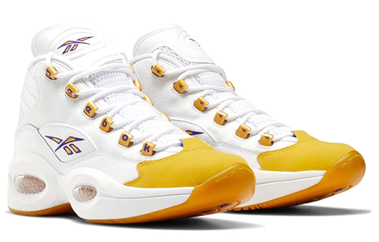 Reebok Question Mid Yellow Toe White/Yellow FX4278(S-BOX)
