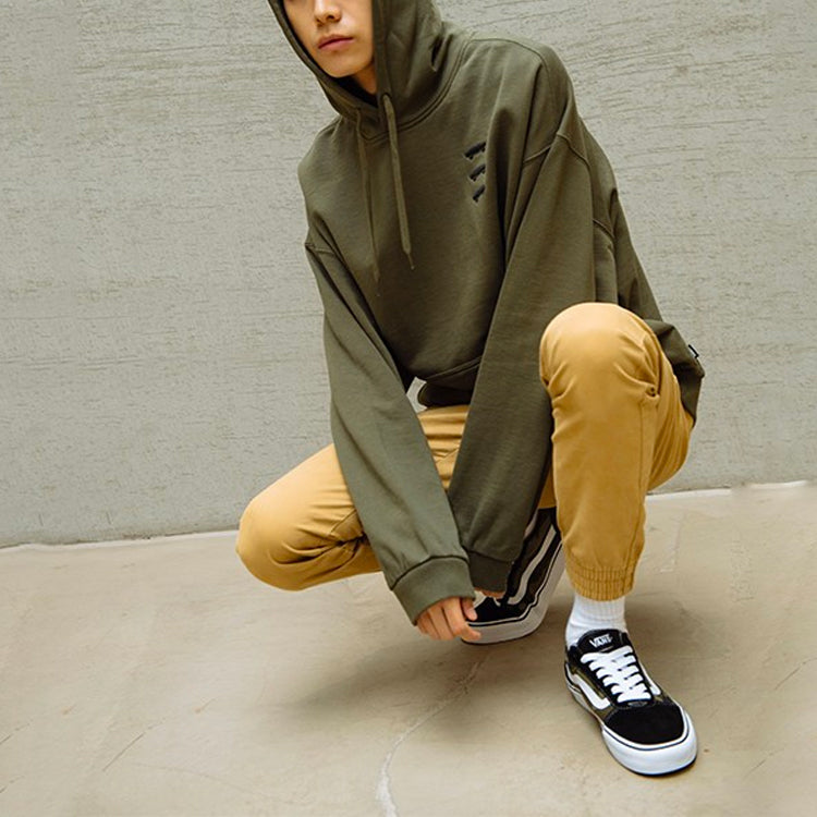 Men's Vans Skateboard Embroidered Logo Green VN0A48AGKCZ