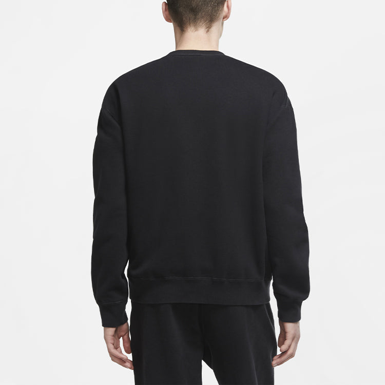 Nike Lab Nrg Fleece Crew Round Neck Pullover Black DA2252-010