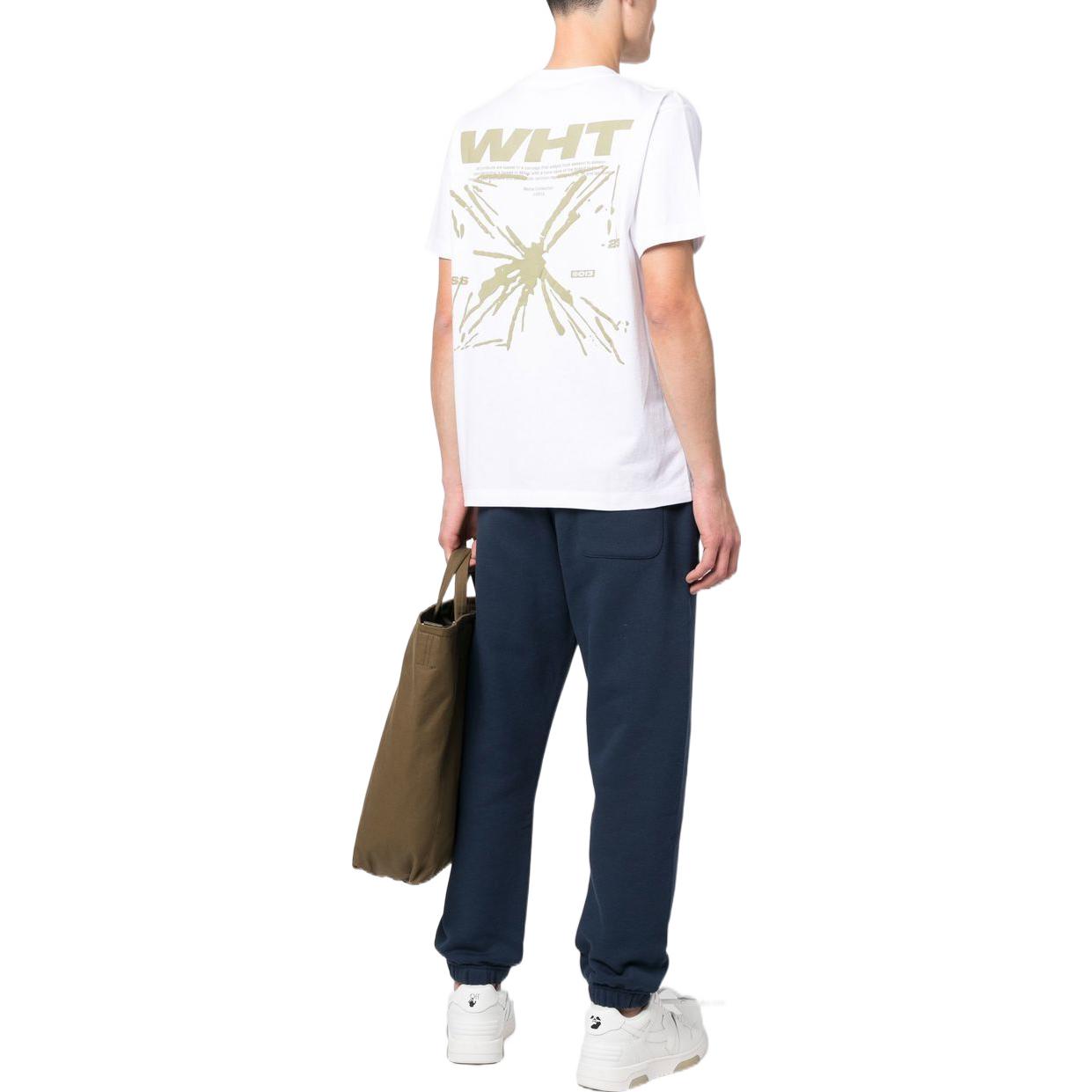 Off-White Arrows-Print Cotton Tee 'White' OMAA027S23JER0050117