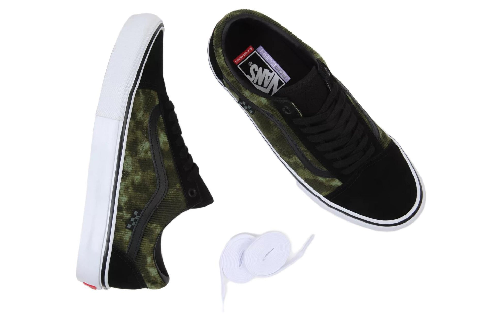 Vans Old Skool Buty Skate 'Black Green' VN0A5FCBX4C