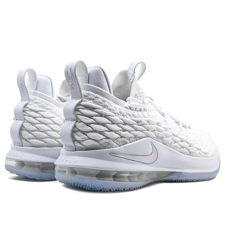 Nike LeBron 15 Low 'White Metallic' AO1755-100