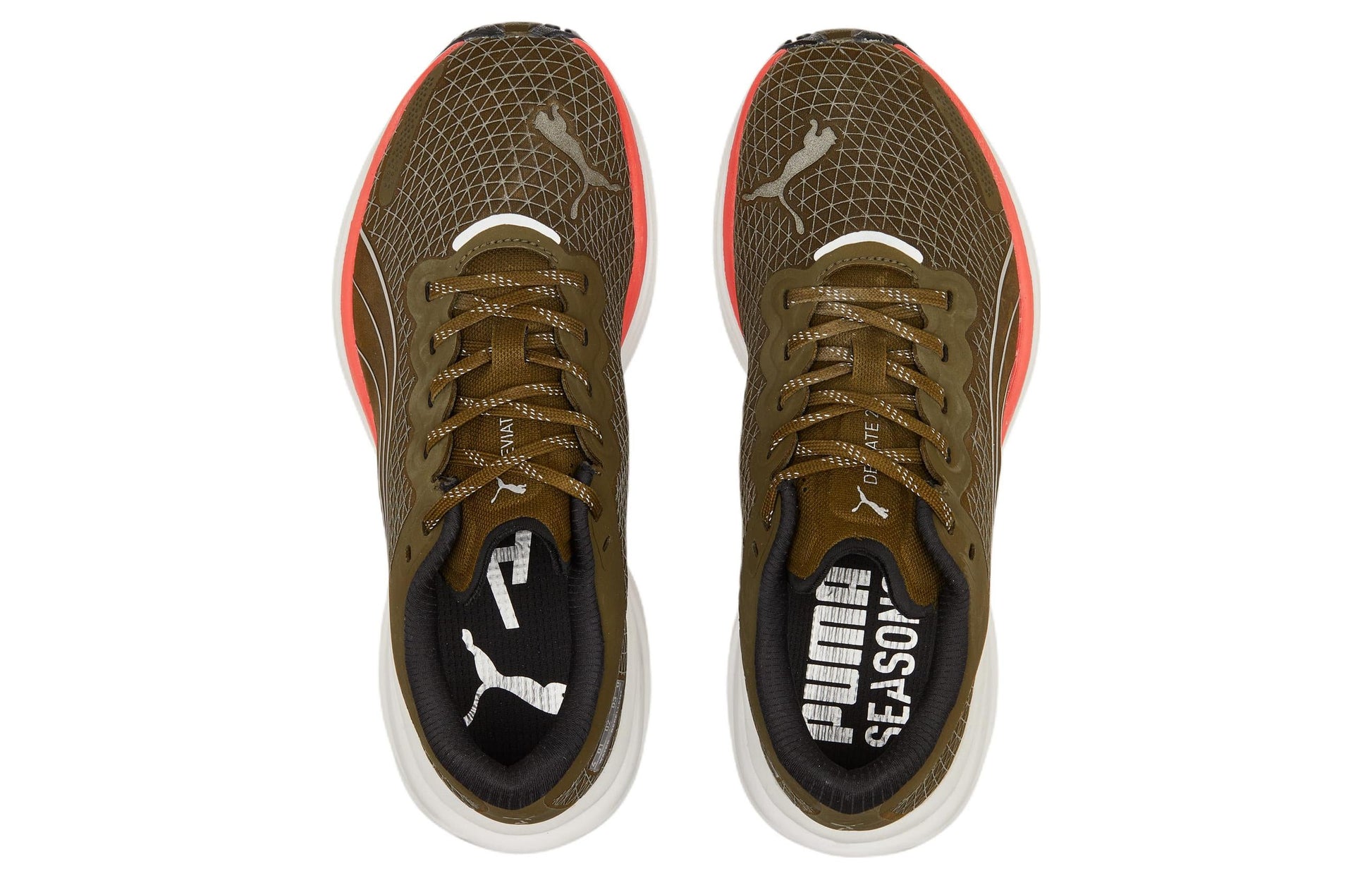 PUMA Deviate Nitro 2 Winterised 'Deep Olive-Salmon' 376856-02