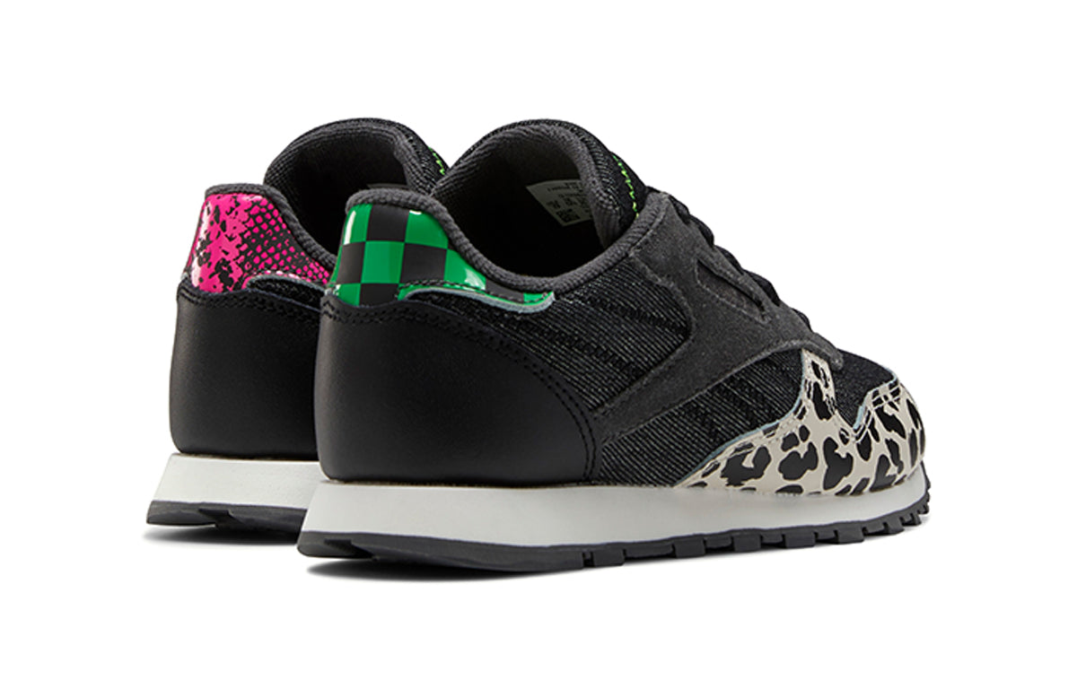 Reebok Classic Leather Running Shoes K Black Q46340