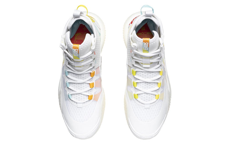 Li-Ning Badfive 2 High 'White Rainbow' ABFR001-3