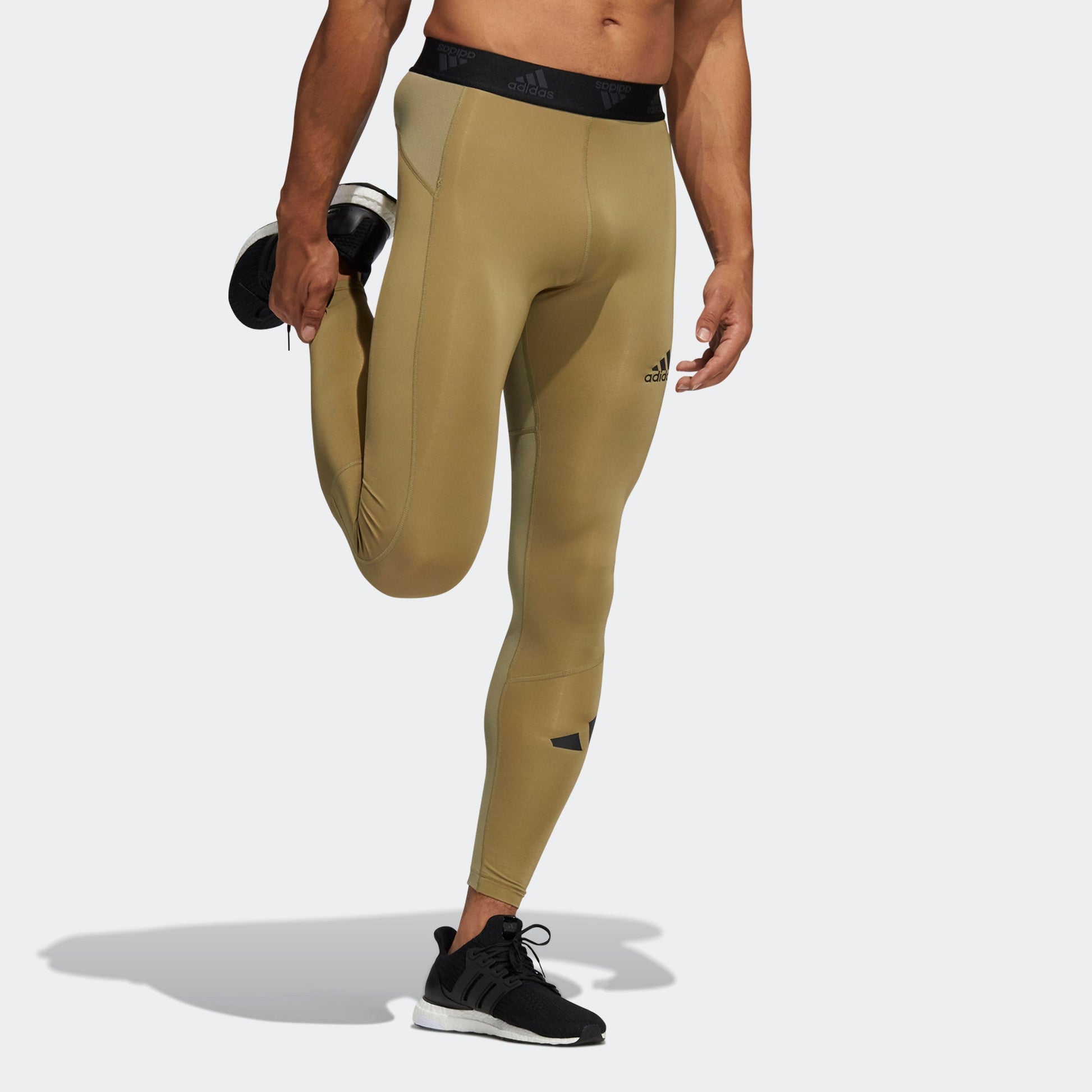 adidas Techfit Long Tights Asia Sizing 'Green' H08760