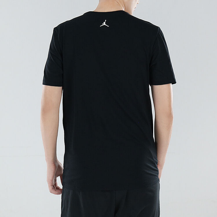 Air Jordan Last Shot AJ14 Round Neck Short Sleeve Black BQ2556-010