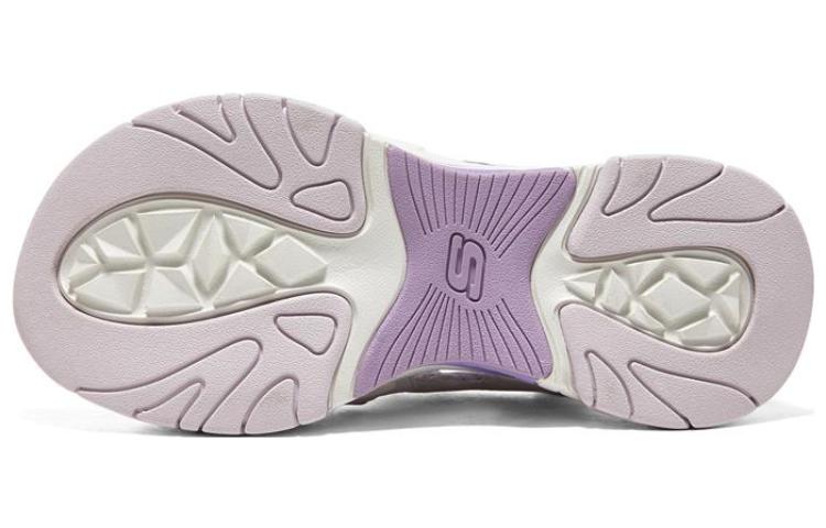 (WMNS) Skechers Stamina V3 'White Purple' 119874-PRLV