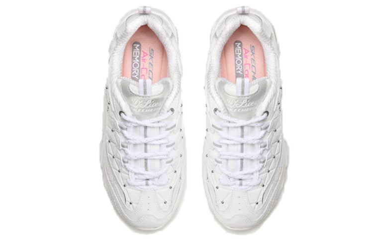 (WMNS) Skechers D'Lites Glamour Feels low/Dad Shoes GS White 13087-WSL