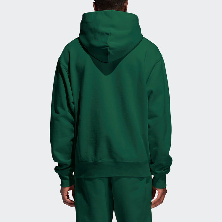 adidas originals x Pw Basics Hood Embroidered Monogrammed Hooded Sweater Unisex Green GM1944