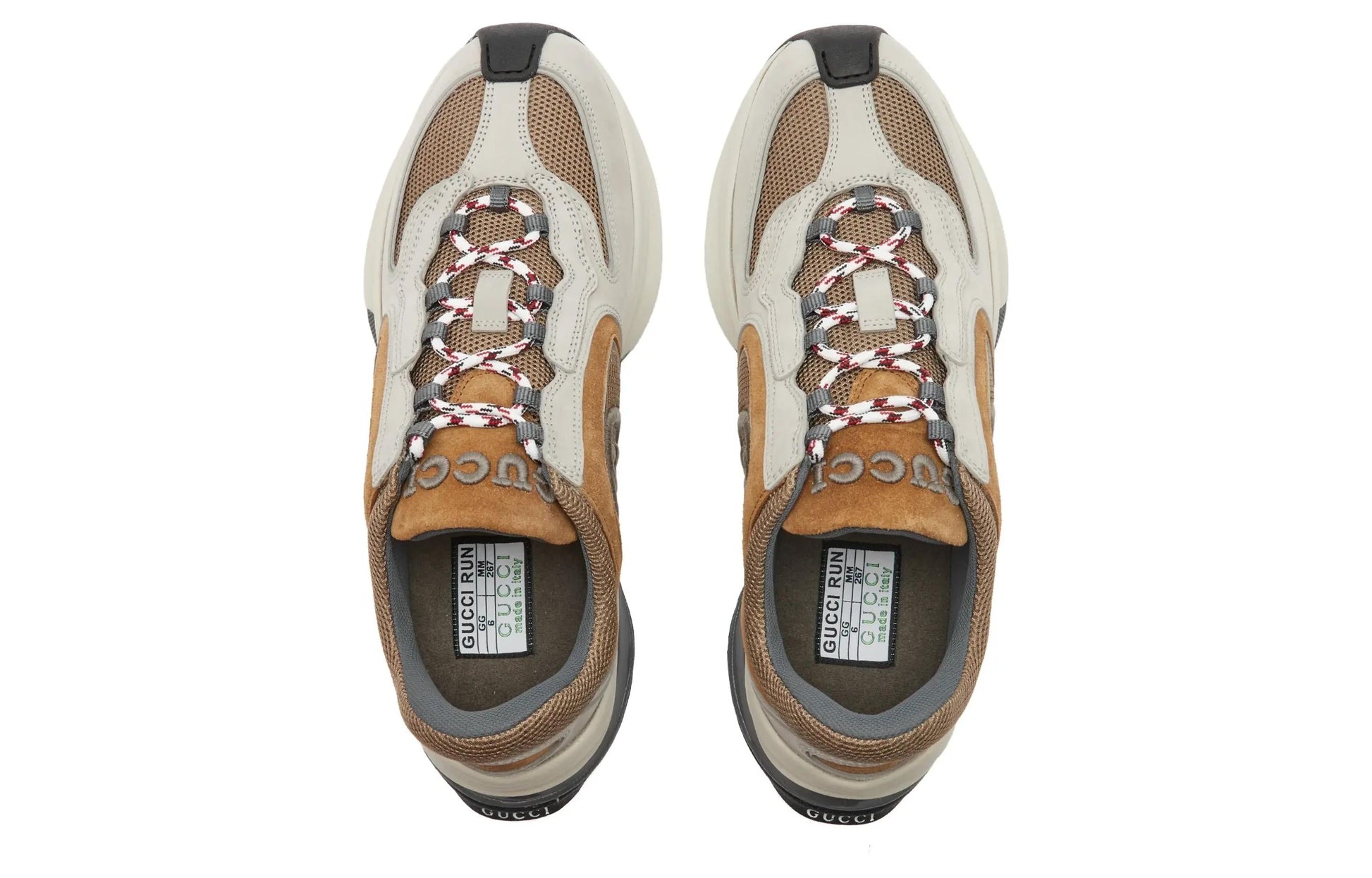 Gucci Run Sneaker 'Light Grey Brown' 749785-AAB62-1441