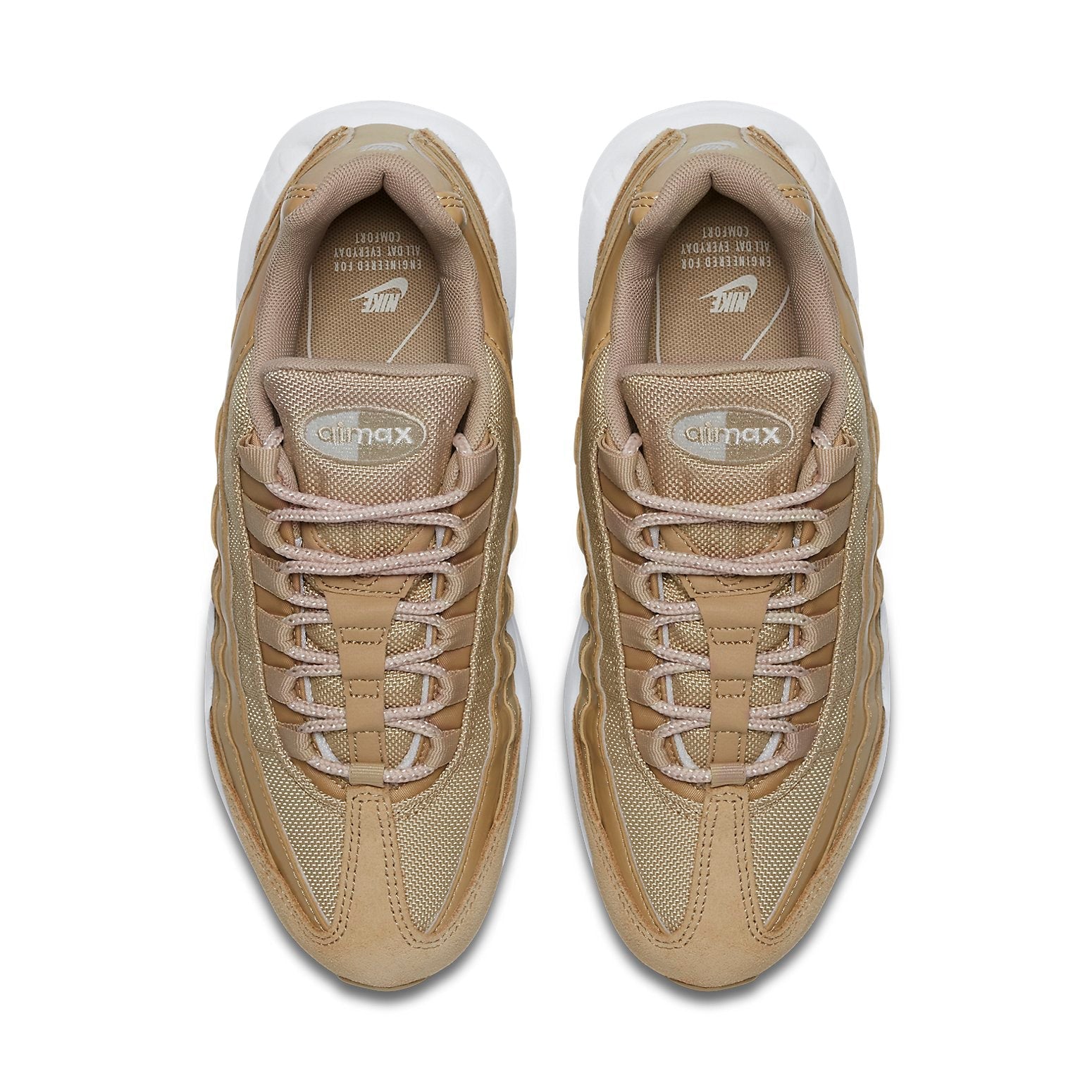(WMNS) Nike Air Max 95 Mushroom 'Yellow White' 307960-201